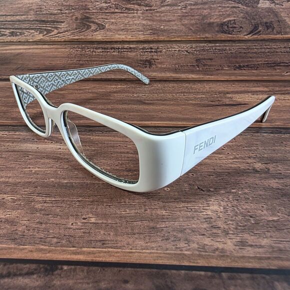 Fendi Eyeglasses FS 302 Womens Rectangle Frame Made in Italy 130 Authentic Desig - Picture 3 of 11